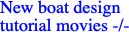 New boat design tutorial movies